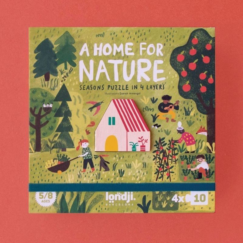 Londji A Home For Nature - Four Layer Puzzle